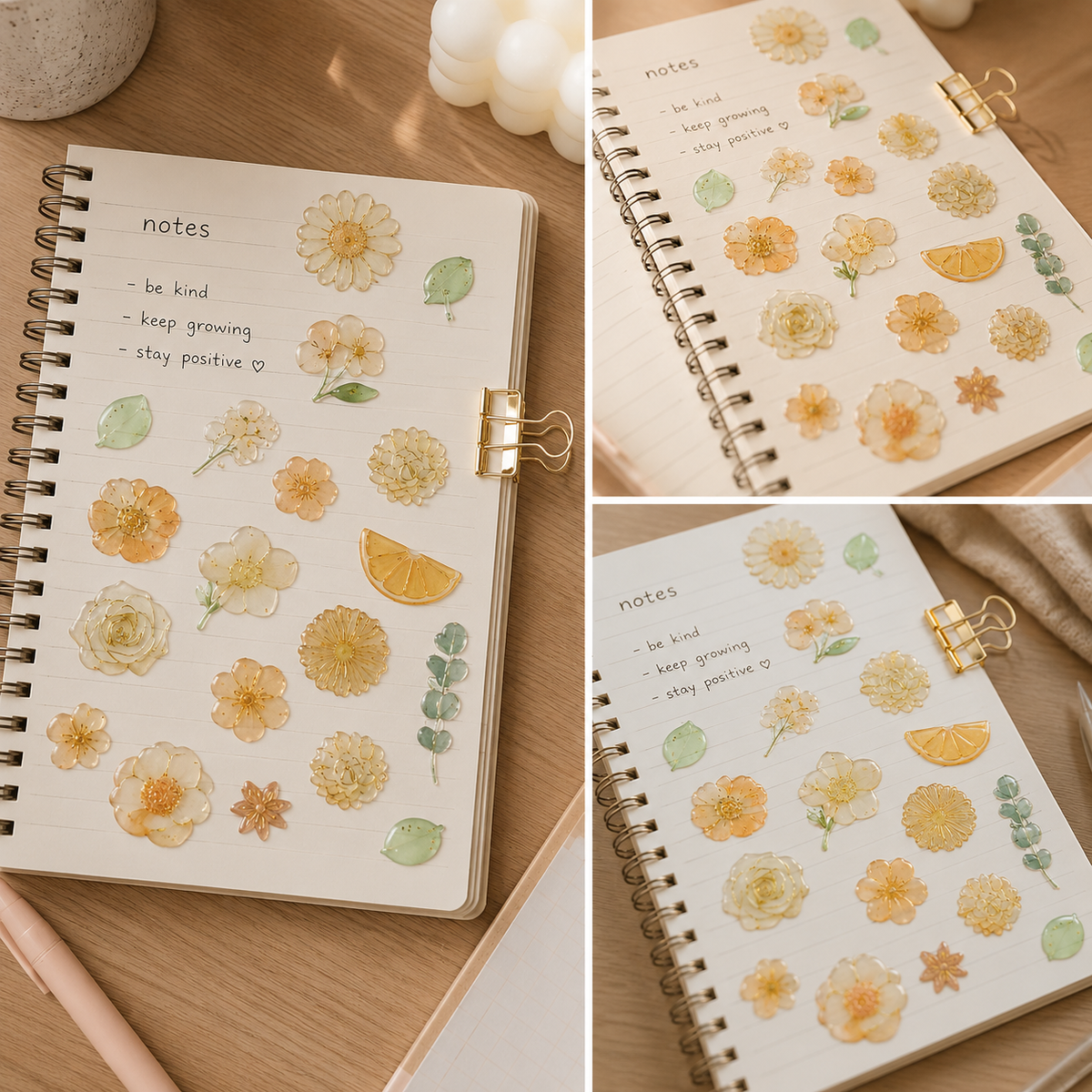 Golden Meadow Crystal Sticker Sheet
