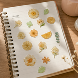 Golden Meadow Crystal Sticker Sheet