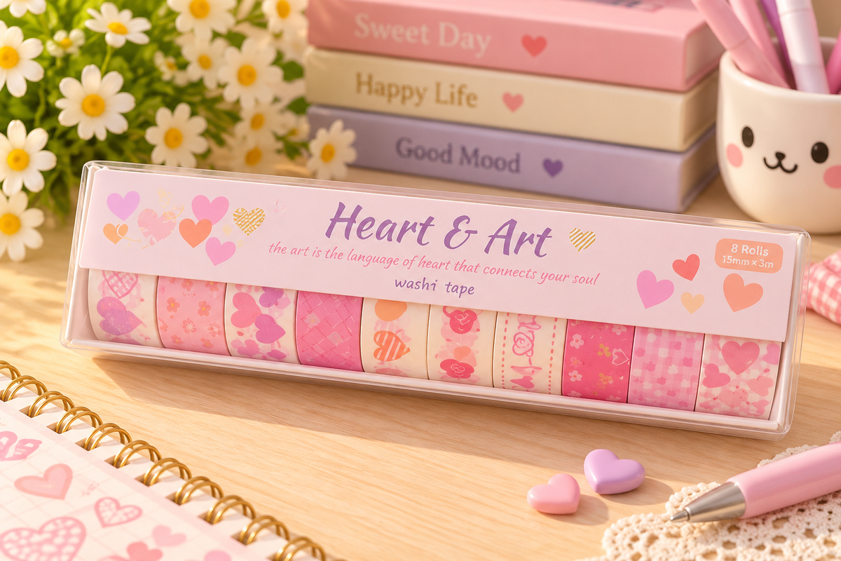Heart Sprinkle Washi Tape