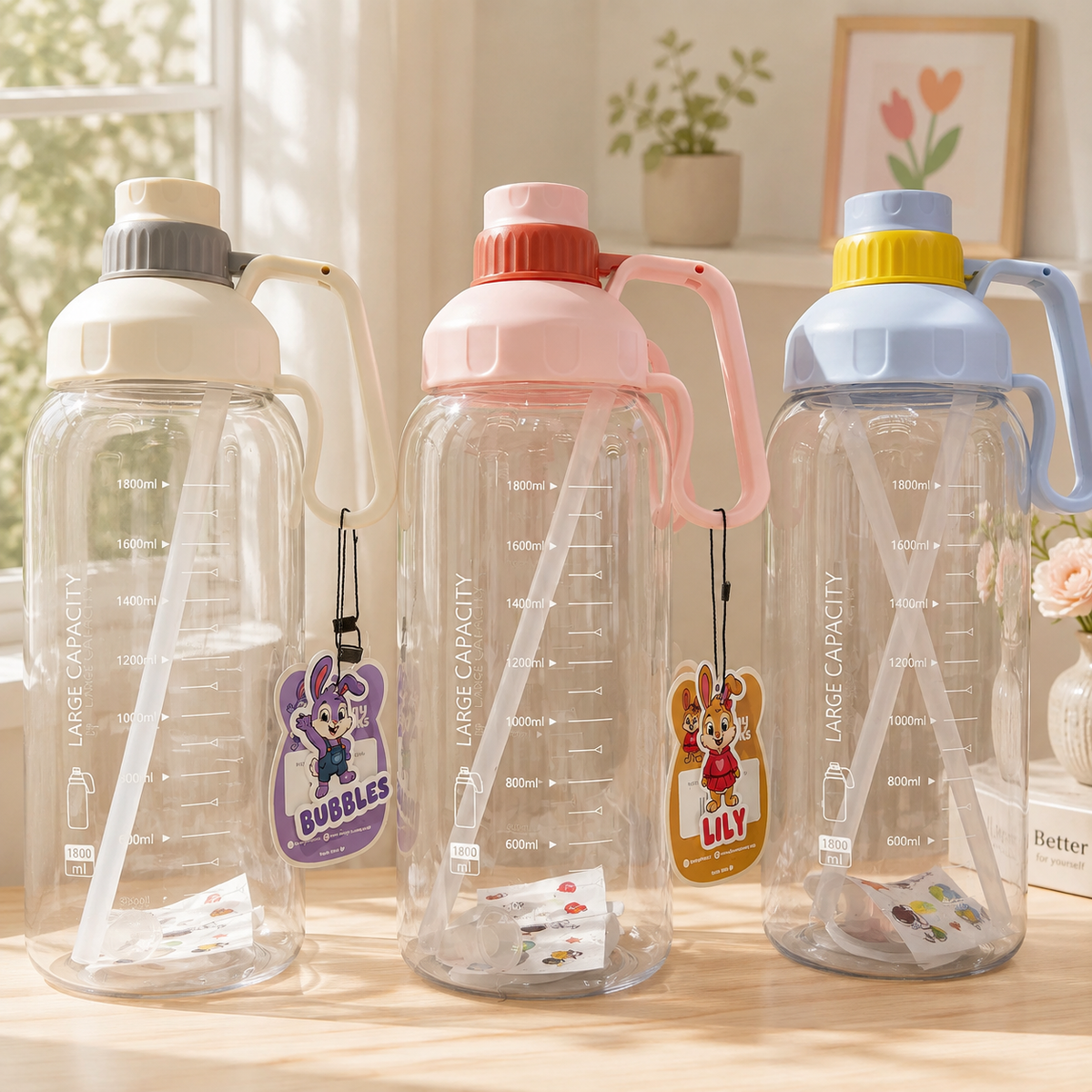 Hydro Max 2L Handle Water Bottle