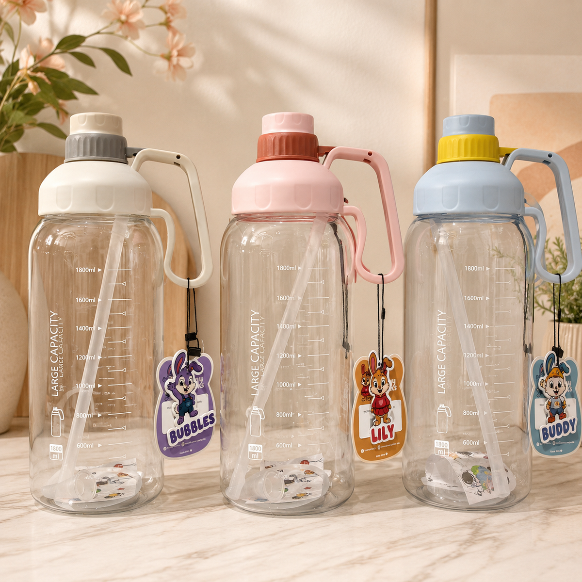 Hydro Max 2L Handle Water Bottle