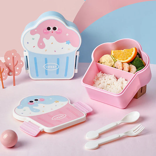 Cute Ice Cream Kid Lunch Box