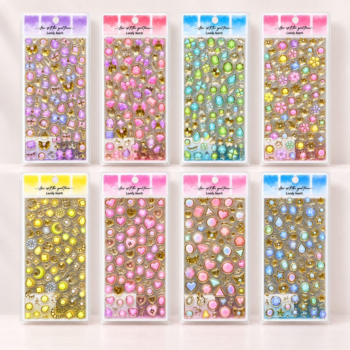 Jewel Pop Crystal Sticker Sheet
