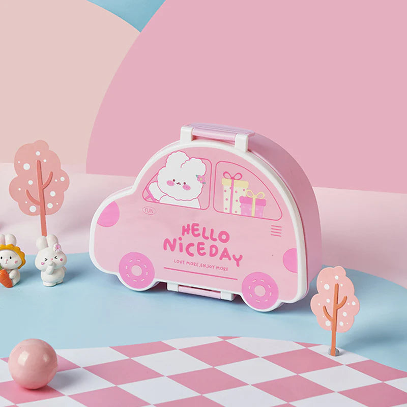 Cute Car Kid Lunch Box