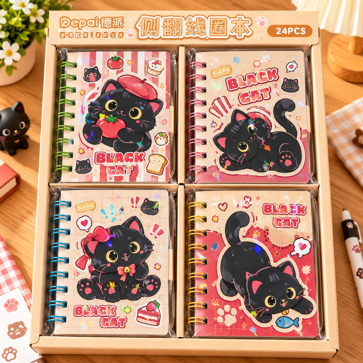 Black kitty diary