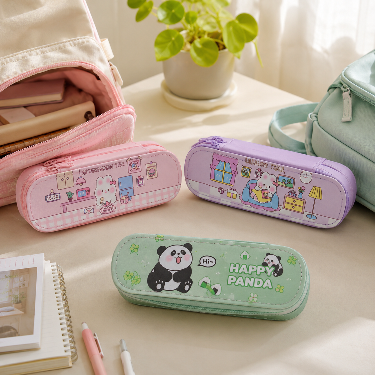Kawaii Buddy Pencil Pouch