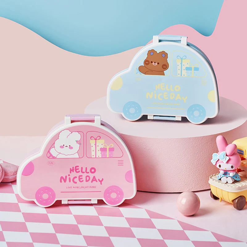 Cute Car Kid Lunch Box
