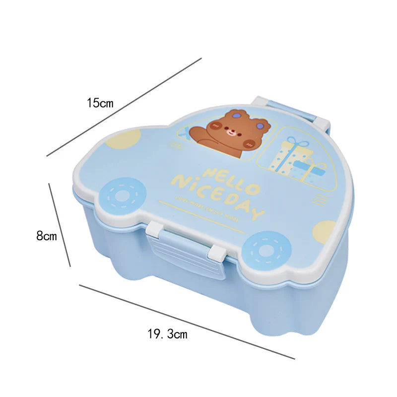 Cute Car Kid Lunch Box