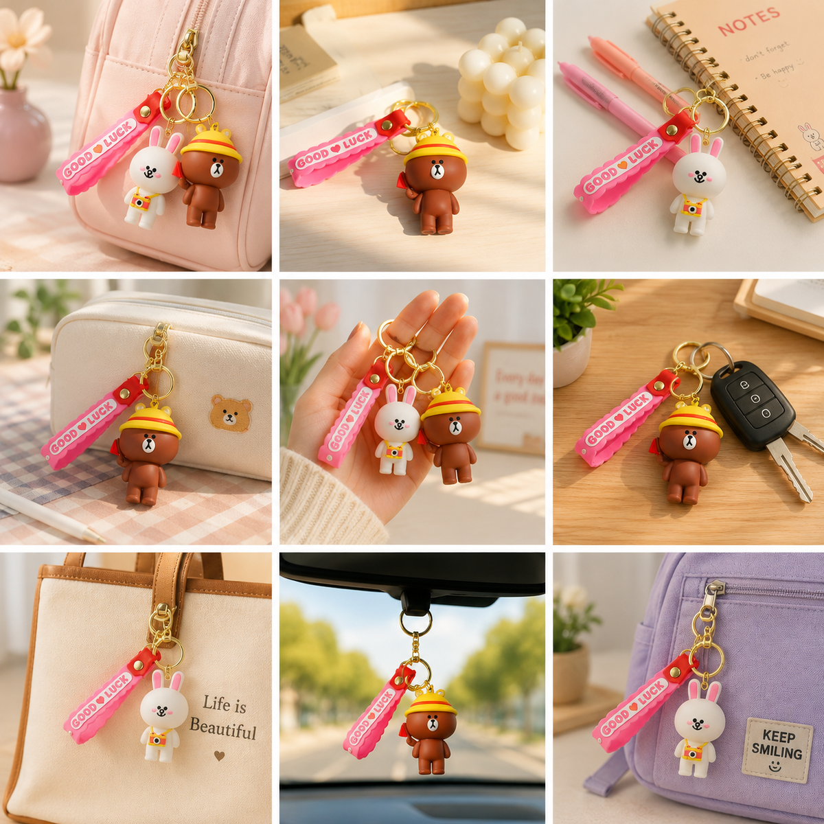 Lucky Pals Keychain