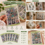 Mystic Manga Glitter Sticker Pack