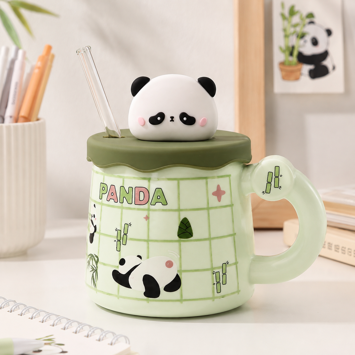 Panda Peek Mug
