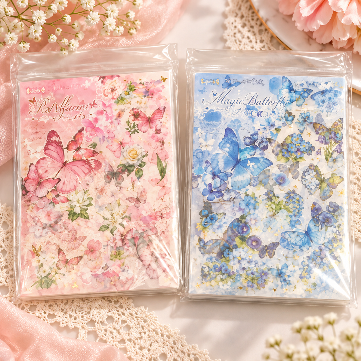 Whispering Petals Stickers