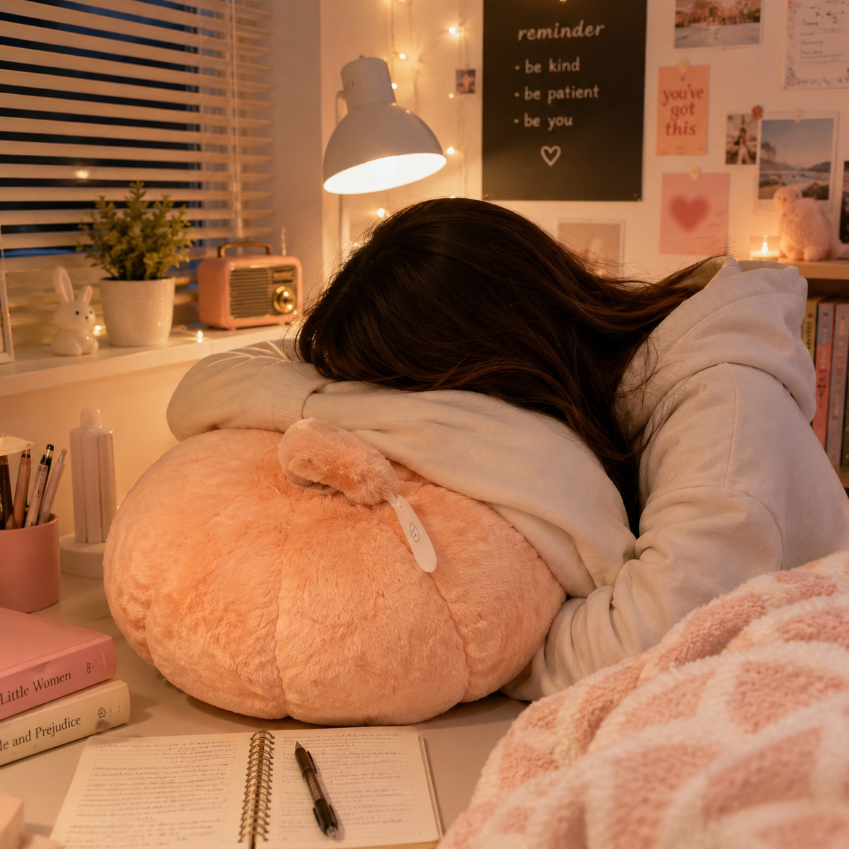 Pumkin Bloom Hand Pillow