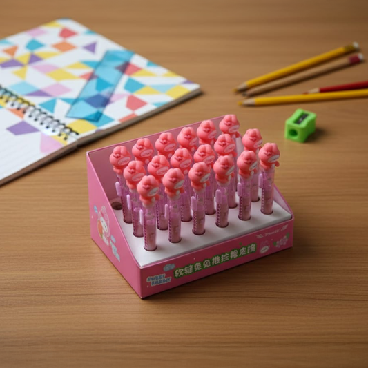 Pink Pop Pull Eraser