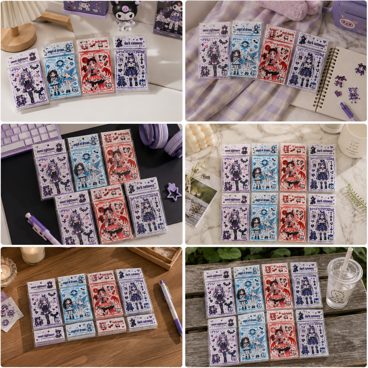 Rebel Cutie Fashion Sticker Pack