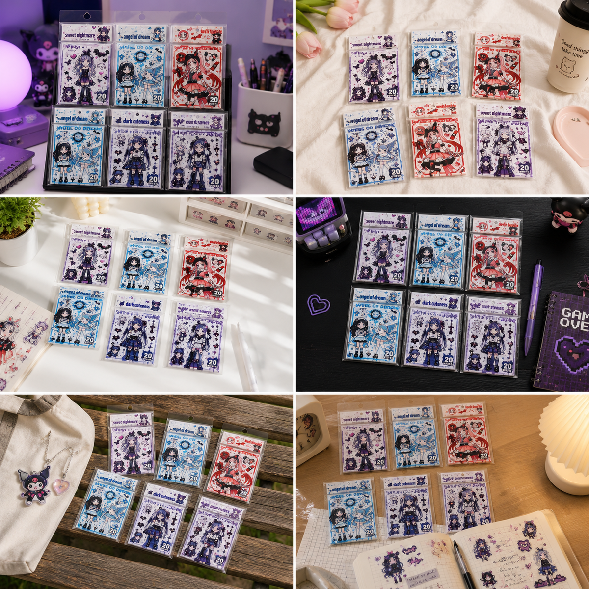 Rebel Cutie Fashion Sticker Pack