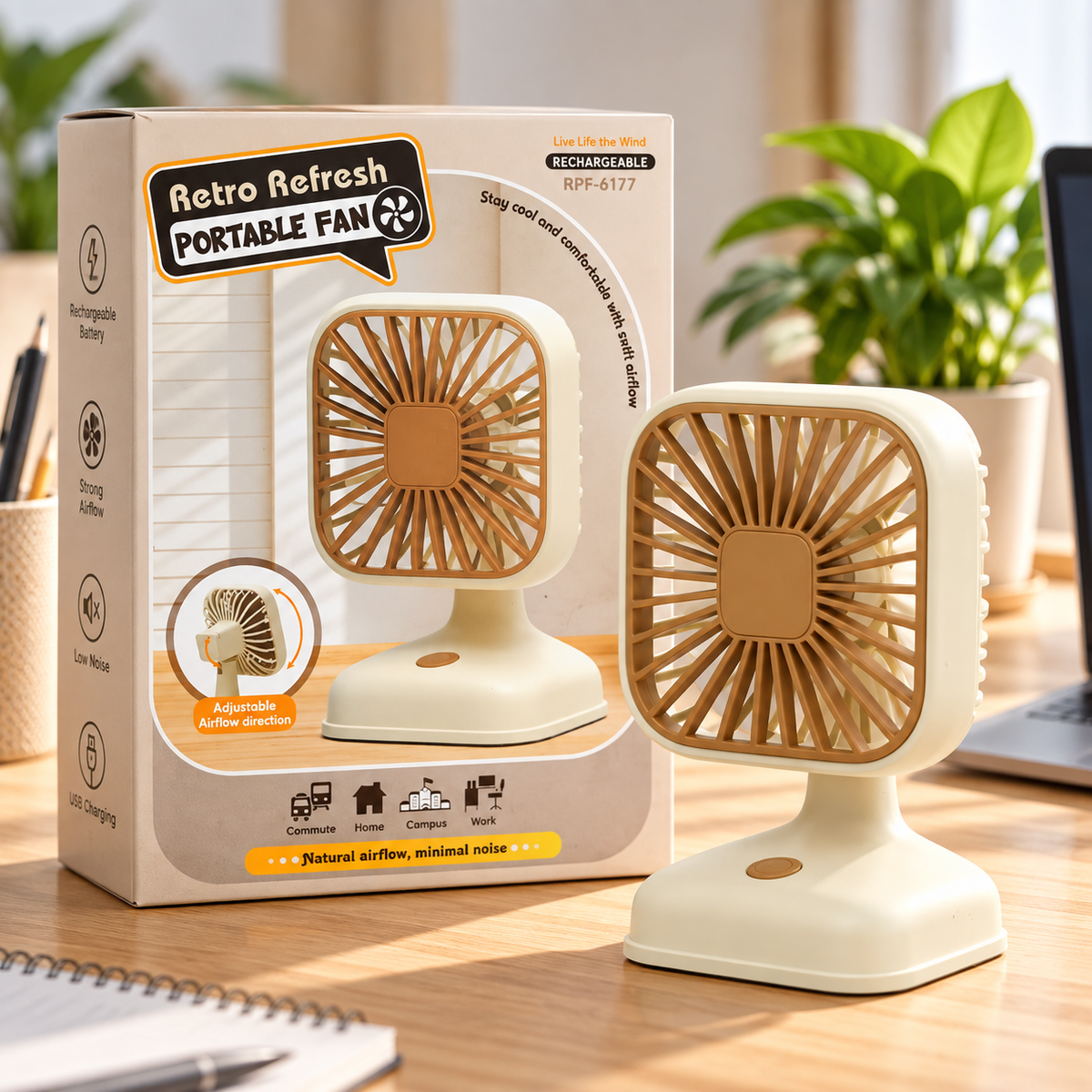 Retro Breeze Fan