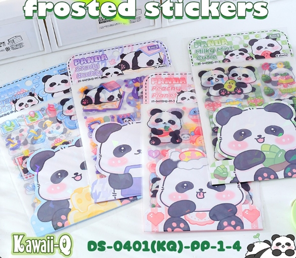 Panda Funland Stickers