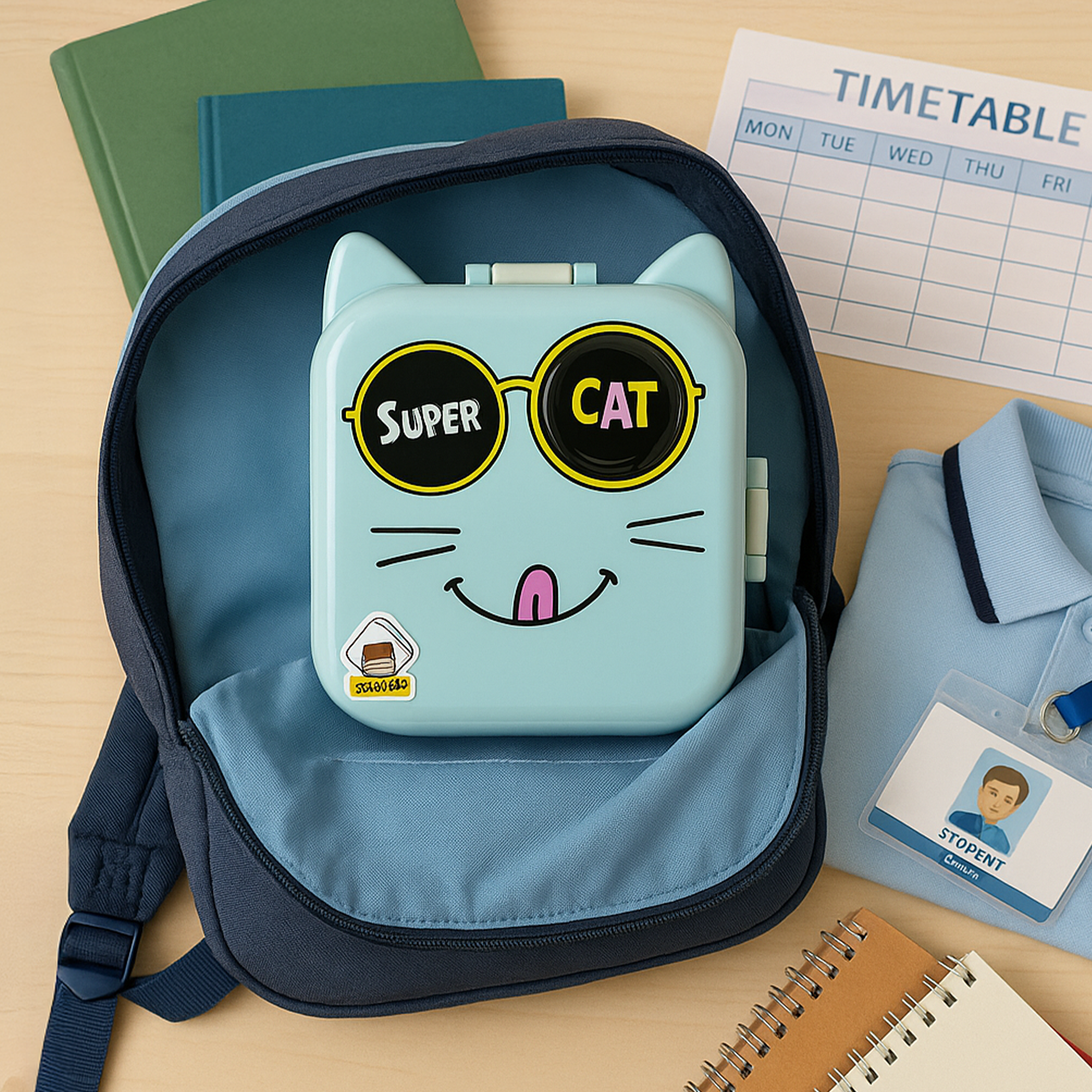 Super Cat Lunch Box