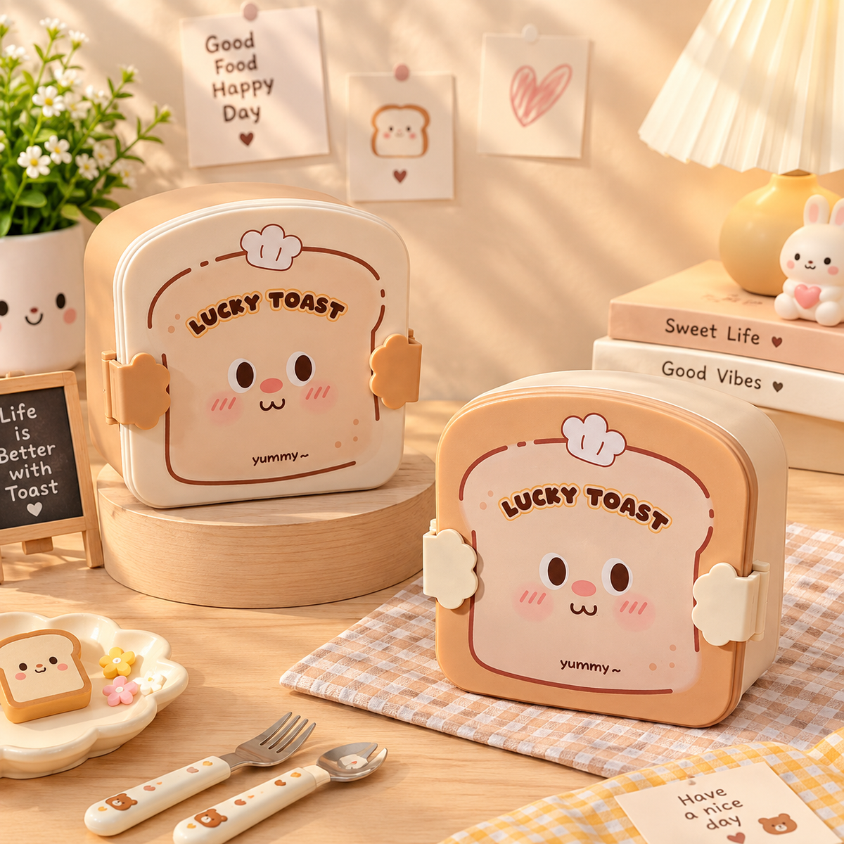 Toast Lunch Box