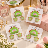 Tropical Fruit Mini Hair Clip Set