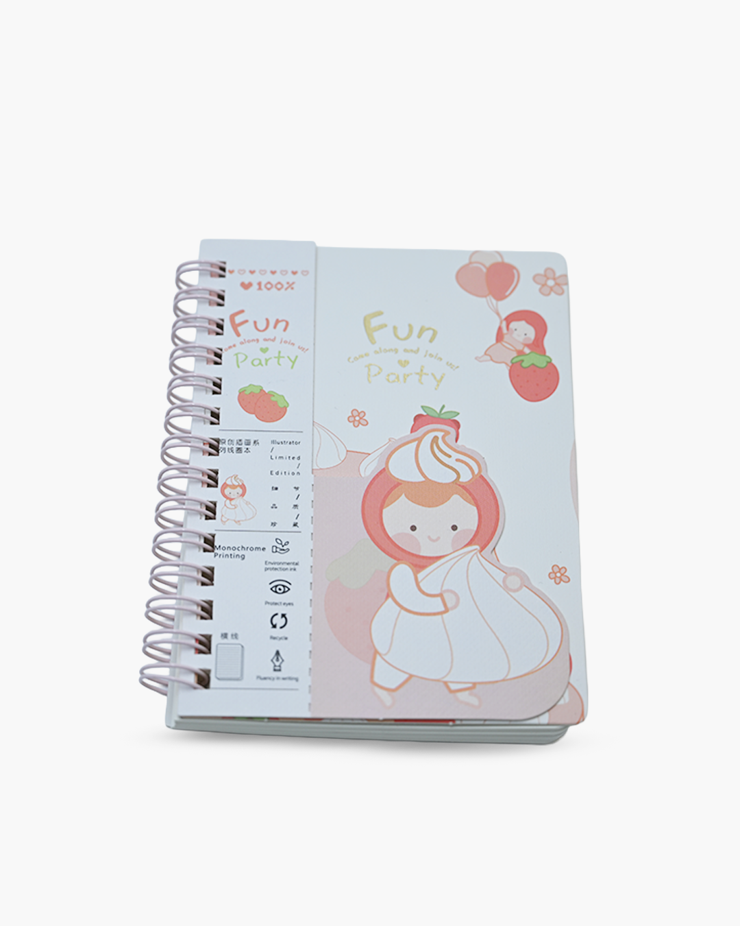 CupcakeWhirl Spiral Journal