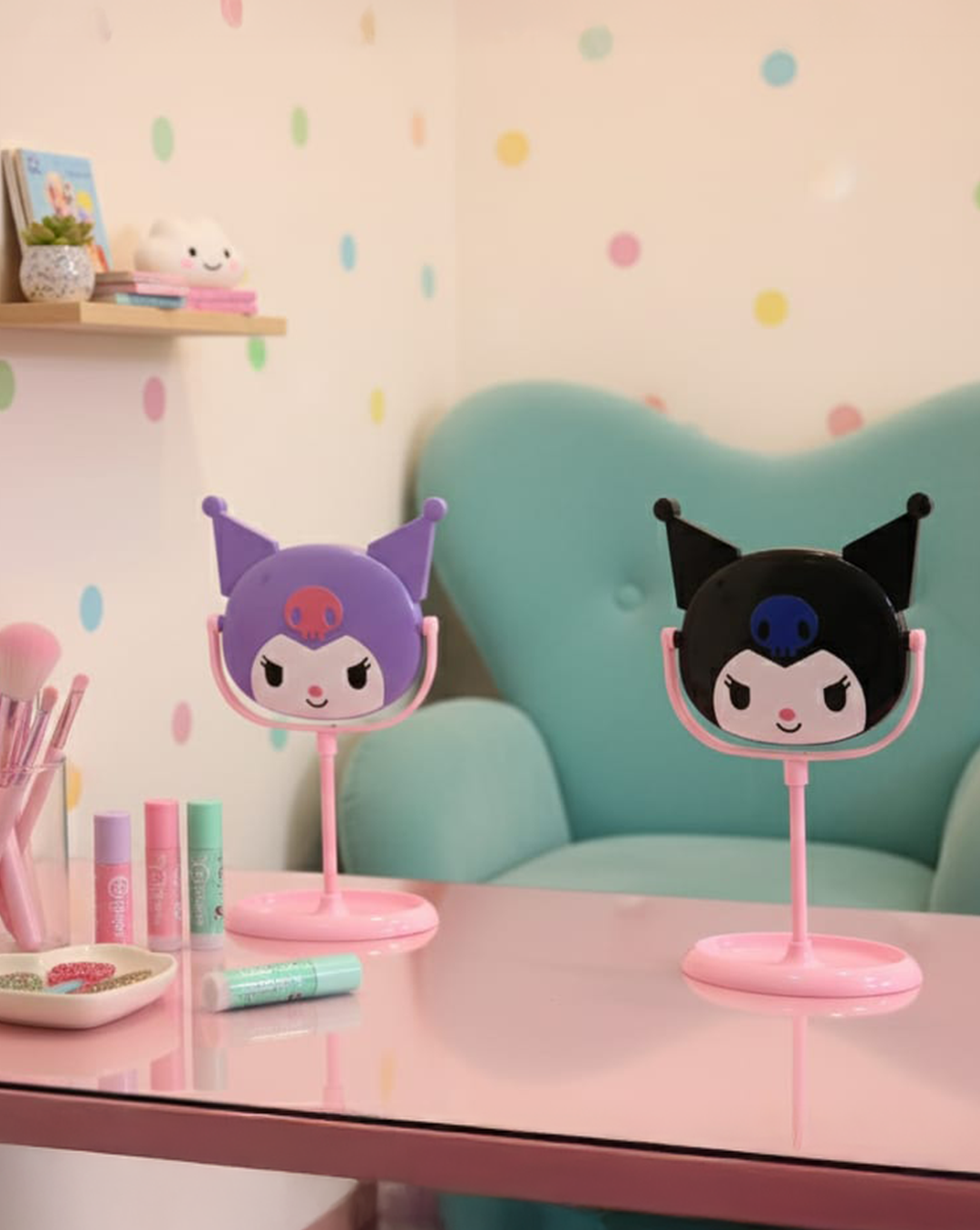 Kuromi Charm Mirror