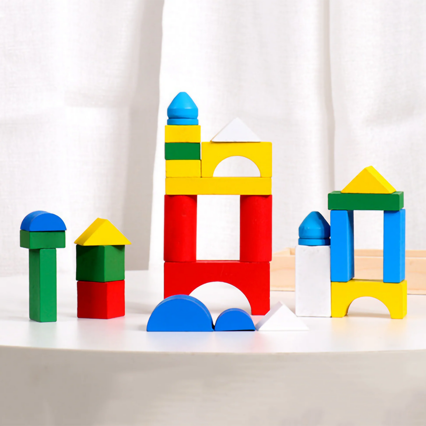 Smart Build Wooden Blocks – Fun Learning Toy for Kids