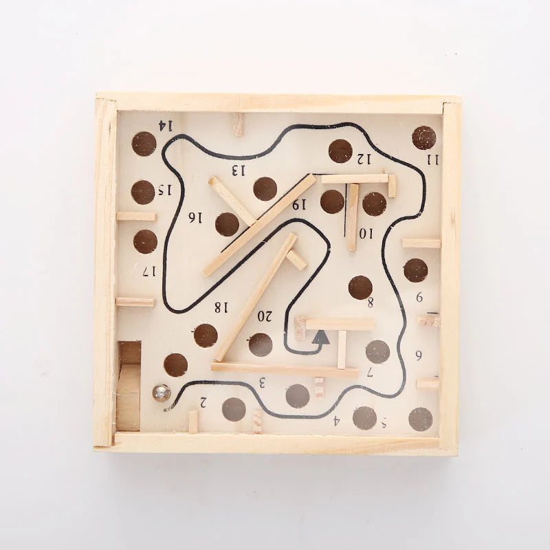 MindMaze Wooden Game – Fun Brain Puzzle for Kids