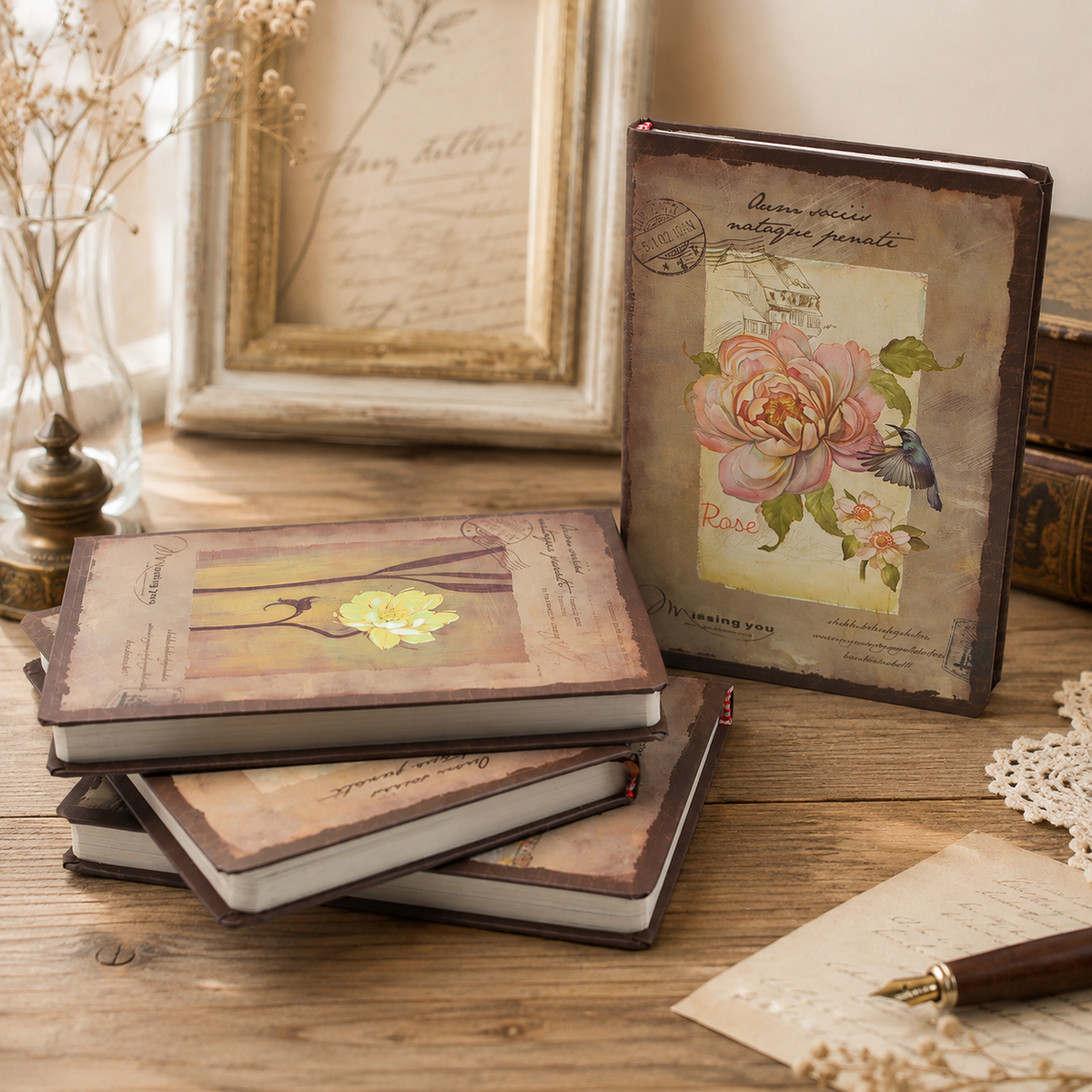 vintage Bloom Journal