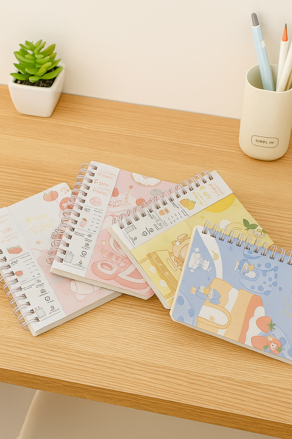 CupcakeWhirl Spiral Journal