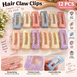 Pastel Prism Hair Claw