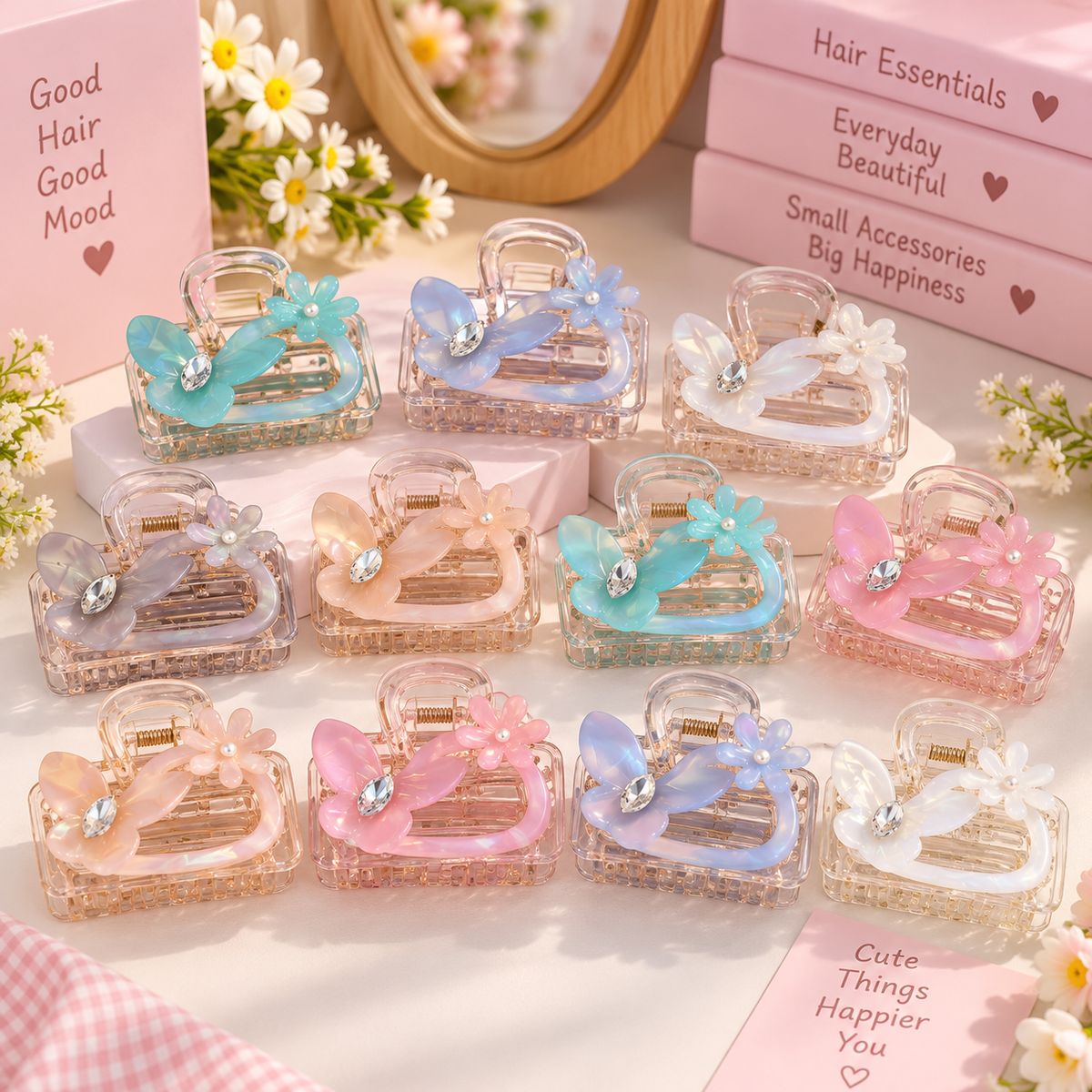 Butterfly Bloom Hair Claw