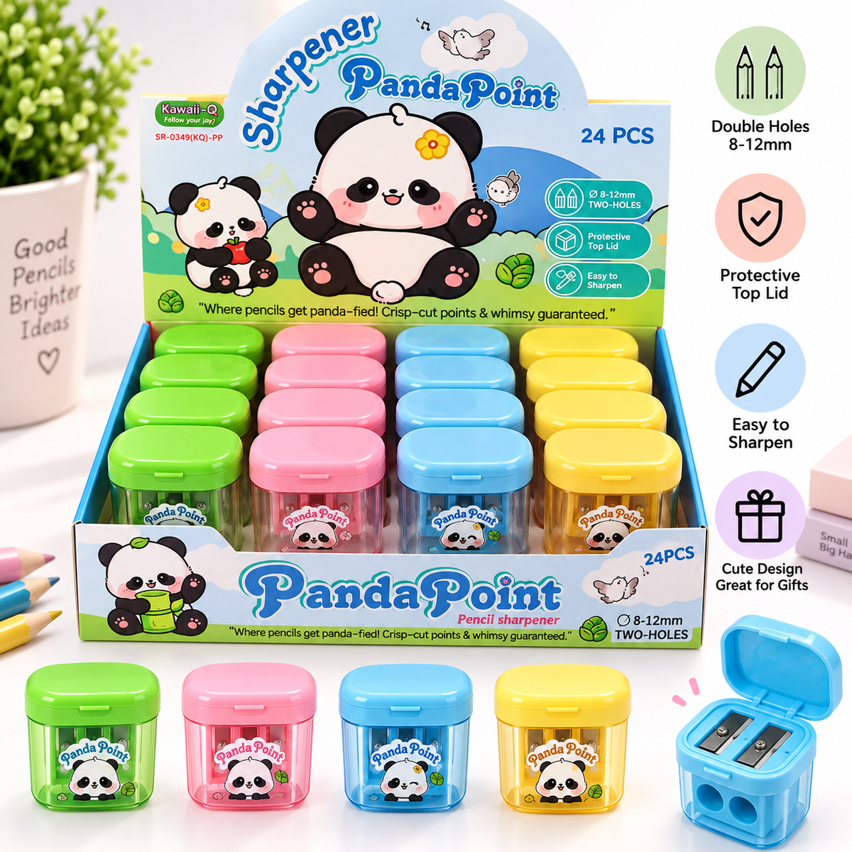 Panda Point Sharpener