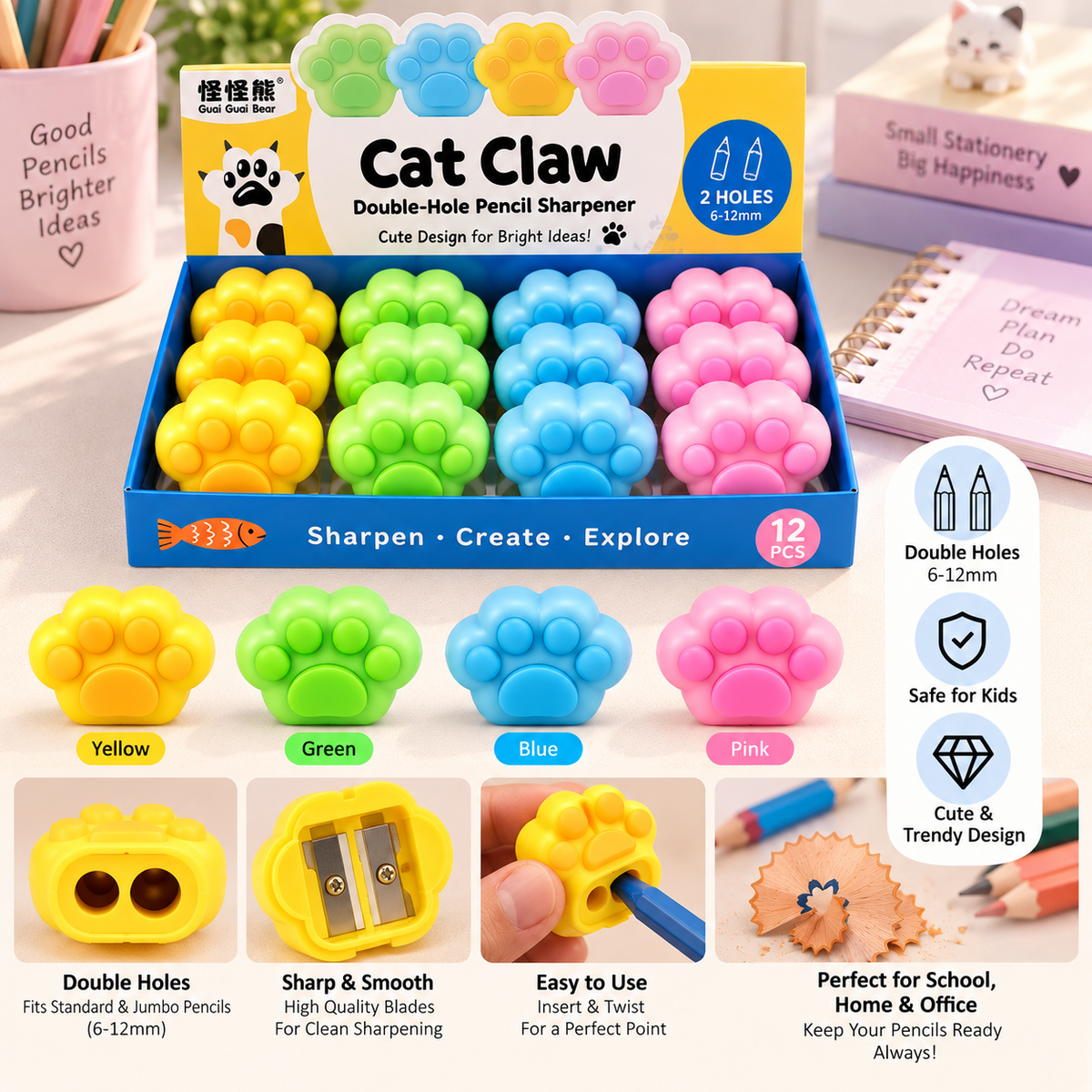 Kitty Claw Sharpener