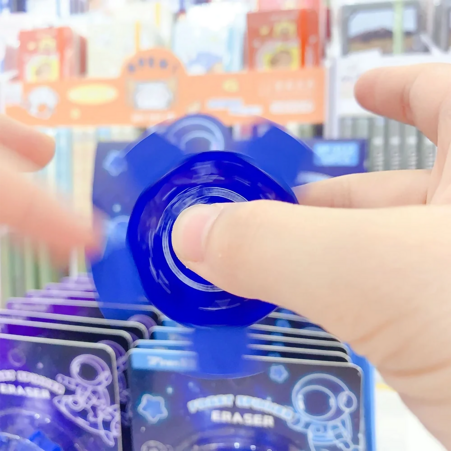 Astronaut Fidget Spinner Eraser