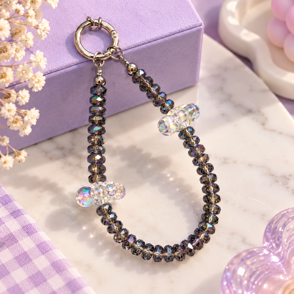 Crystal Sparkle Phone Hanging Charm